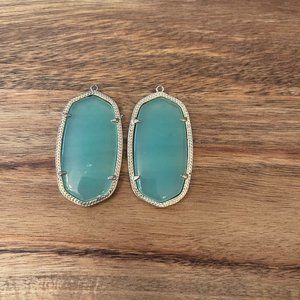 Kendra Scott Chalcedony Danielle Earrings *Missing wires*